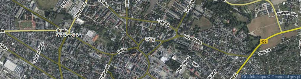 Zdjęcie satelitarne Górki ul.